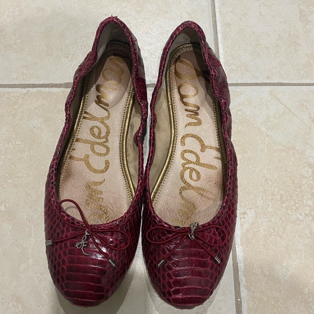 Sam Edelman snack skin ballet flats